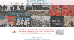 Desktop Screenshot of ilovehistory.org
